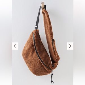Free people Overachiever Sherpa Sling Bag